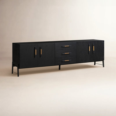 Karsten 94" Oak TV Stand