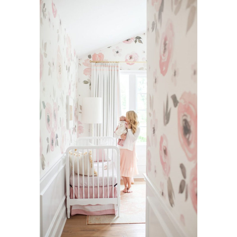 Floral Wallpaper, Pre-Pasted