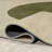 Ameah Minimalist Geometric Dot Machine-Washable Cream/Green Rug-773730043