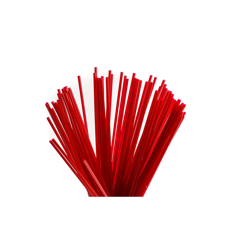 Pailles jetables en plastique Stirrer