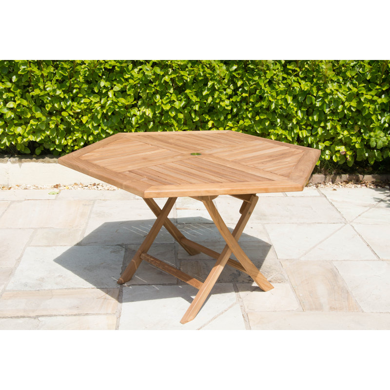 Costin Folding Teak Dining Table