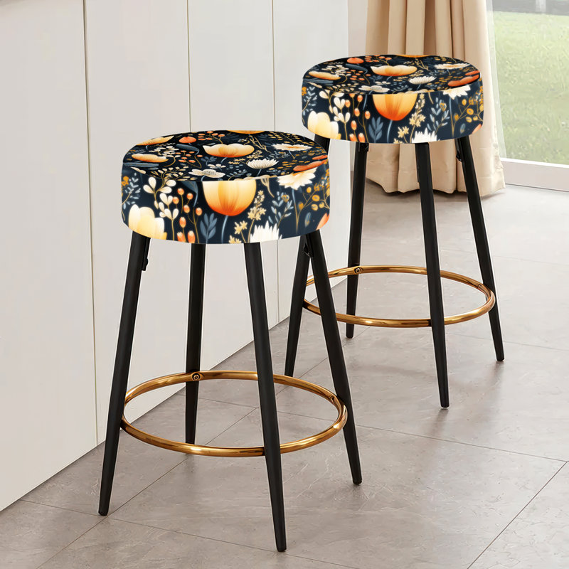 Ensemble de 2 tabourets de bar Farmhouse Playful Oasis