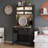 Berwaldt 31.5'' W Rectangle Computer Desk with Hutch and Cabinet-848124098