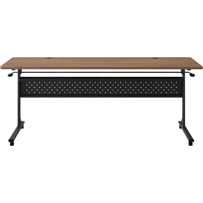 Shift 2.0 Flip And Nesting Mobile Table, 29.5" H x 72" L x 24" W, Light Brown