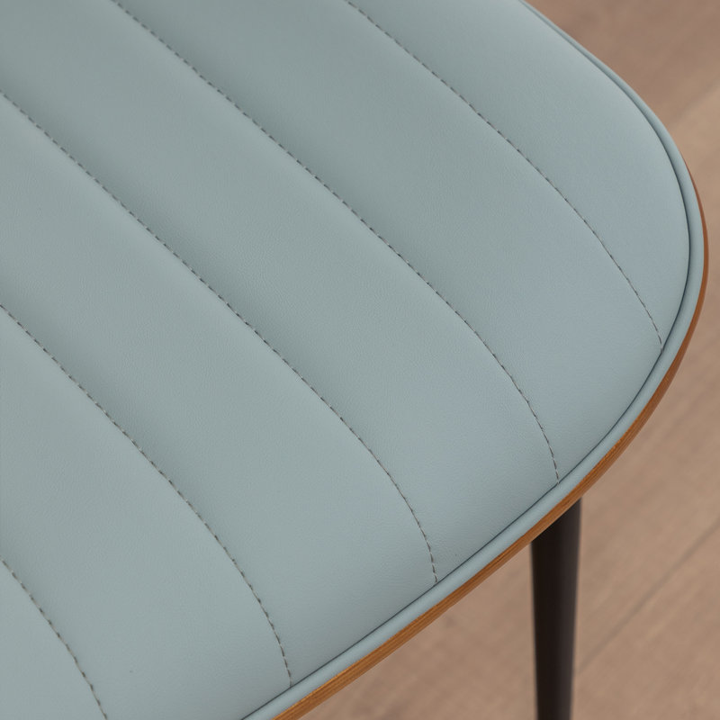 Chaises de salle à manger rembourrées Orise, Bleu