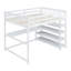Lit mezzanine avec tablettes de rangement-51051070-51051071