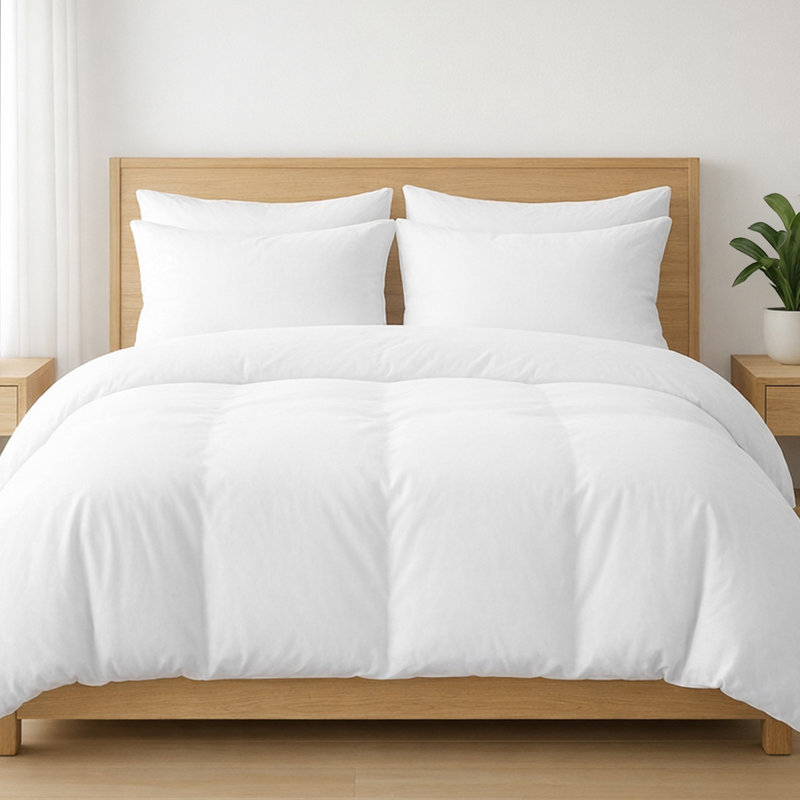 Microfiber No Pattern Duvet Cover Set, Single