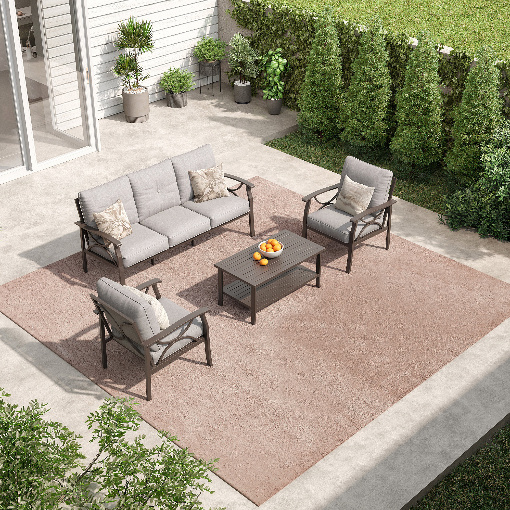 Ensemble Patio Extérieur Places LOKATSE HOME Outdoor