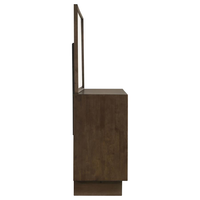Commode 6 tiroirs avec miroir Galesburg