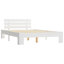 vidaXL Bed Frame Solid Pine Wood-1762100054-1762100042