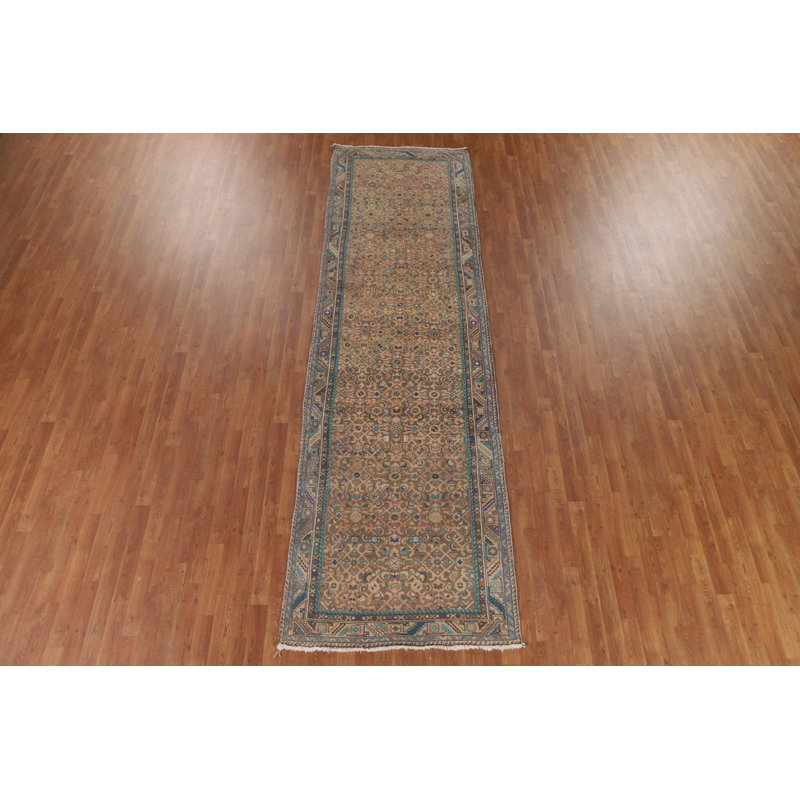 All-Over Traditional Runner Rug 4x13