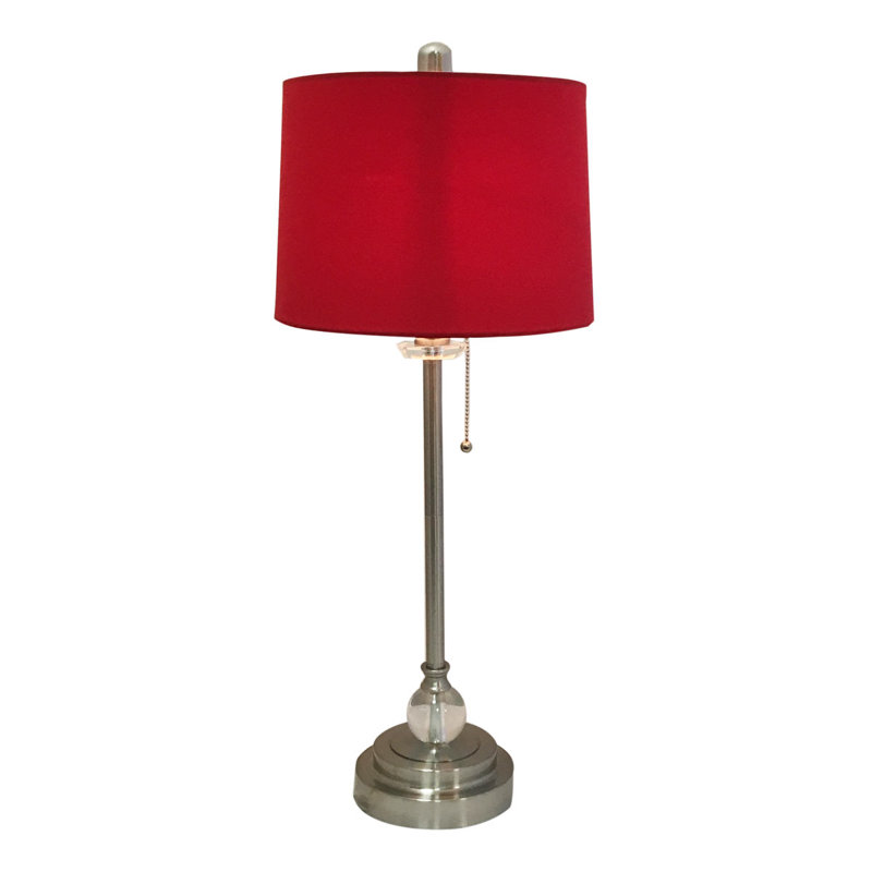 Table Lamp, Brushed Nickel