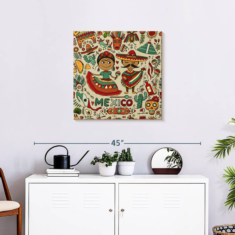 Nicci All About Mexico, H 24 po x l 24 po