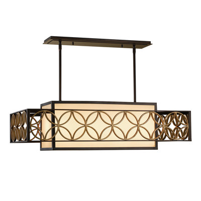 Encarnacion 4-Light Rectangle Chandelier