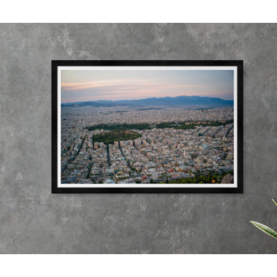 Lycabettus Views II par Tim Klein - Photographie avec cadre photo