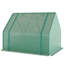 Raised Garden Bed,Mini Greenhouse,2-In-1 Raised Planter Greenhouse