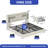 Industrial Bookcase Platform Bed-919933326-919933321
