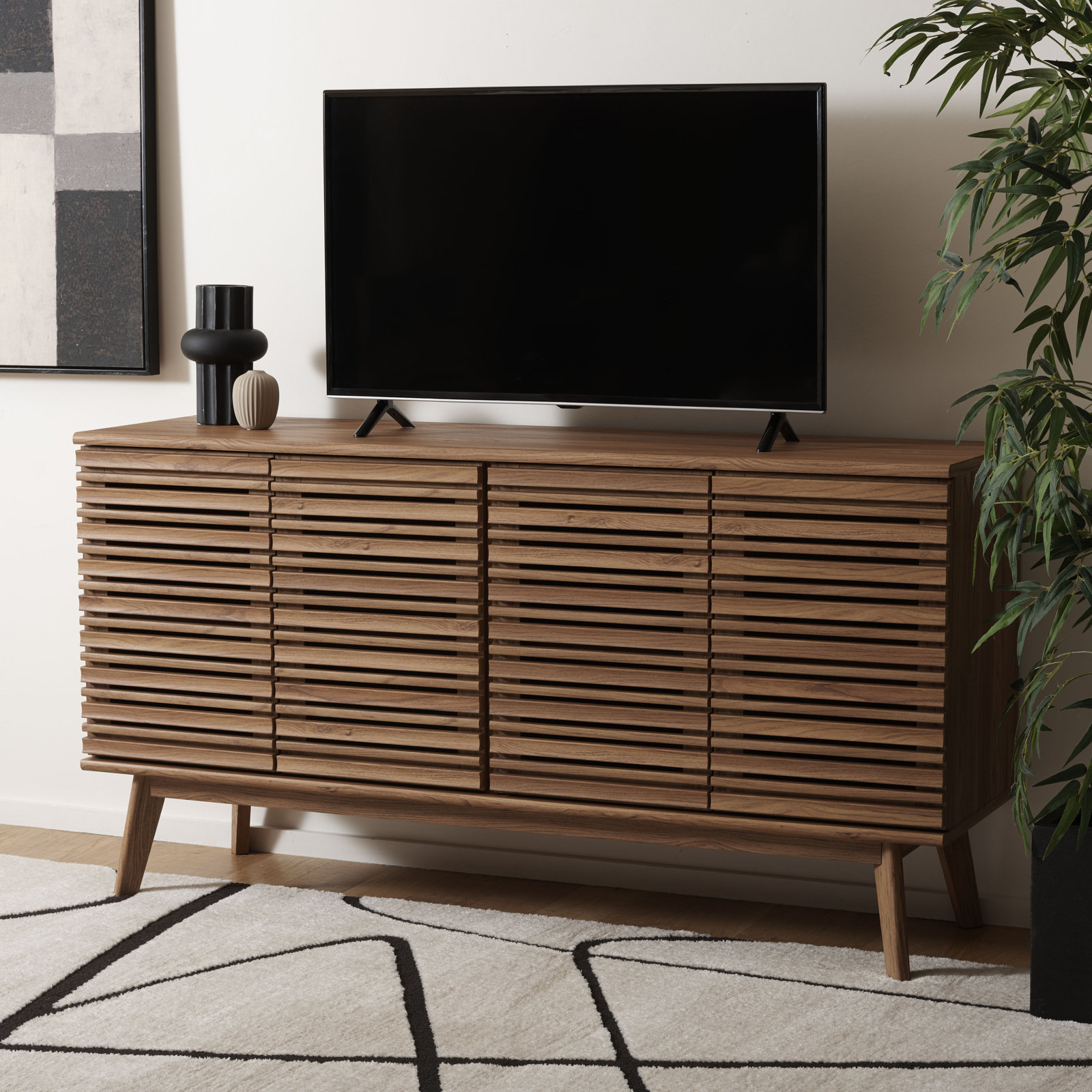 Daima 62" TV Stand, Oak