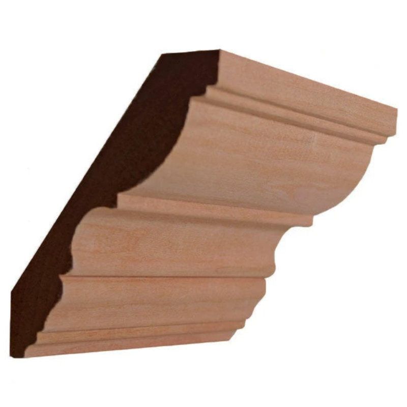 Couronne EWCR30 sans finition, Cerisier, H 6,125 po x l 1,0625 po x P 94 po