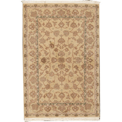 Wool Floral Area Rug