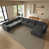 Dark Gray Chenille