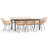 Folkert Rectangular 8 - Person 200Cm Long Dining Set-1997837923