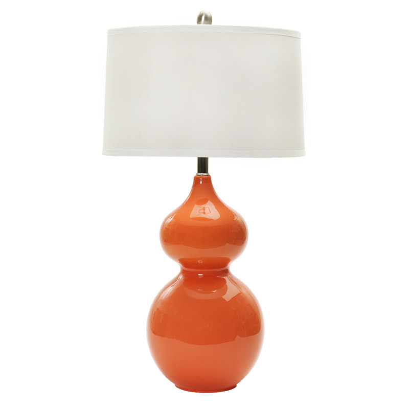 Lampe de table 28 po Grassingt, Nectar d'orange