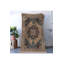 Tapis beige / bleu à motifs multicolores-473376645