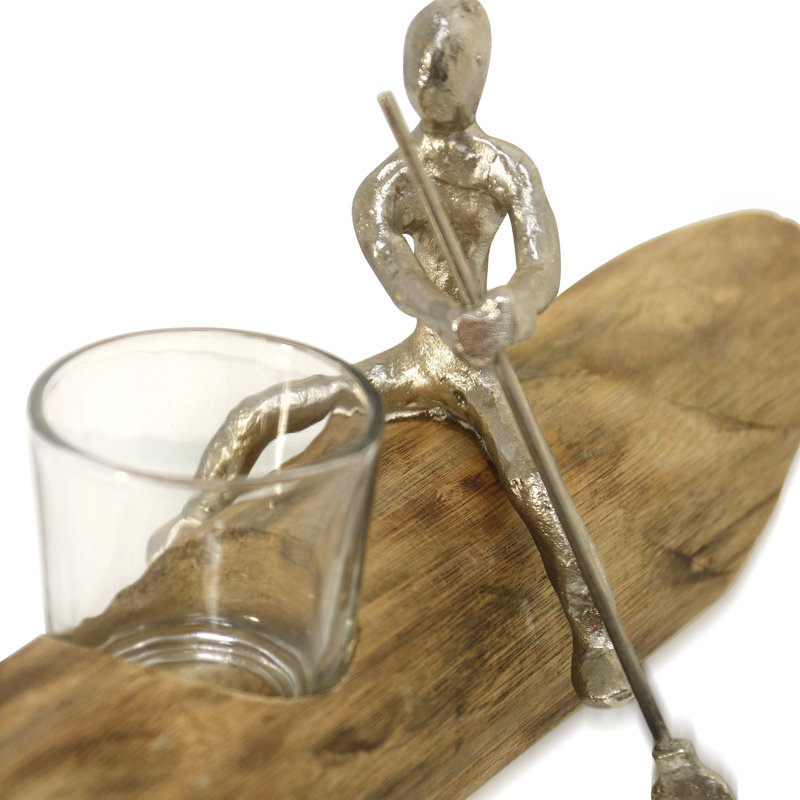 Photophore en verre 4 po