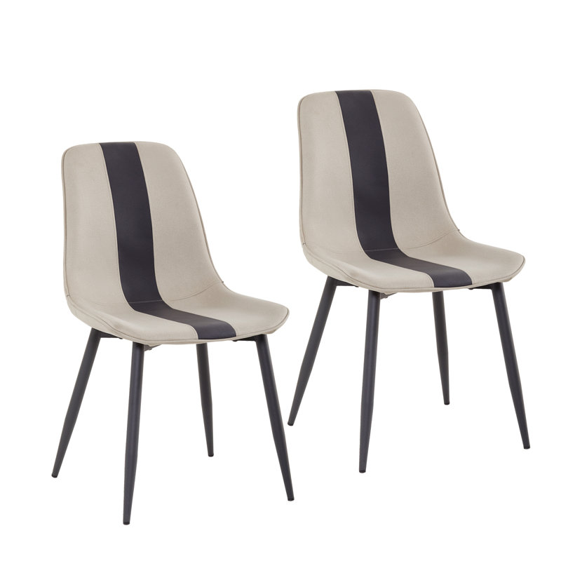 Ensemble de 2 chaises rembourrées