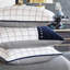 Housse et insert de coussin décoratif à blocs de couleur Elektra