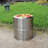 Smokeless Fire Pit with Grill & Bag, Stainless Steel Portable Smokeless Fire Pit-154432573
