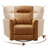 31.5" Wide Modern Ultra Comfortable Swivel And Rocker Manual Reclining Home Theater Seating-725702665