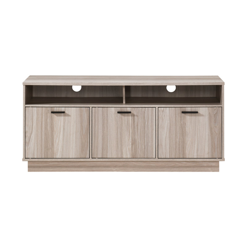 47.24 In. Wood TV Stand With 3 Storage Cabinets Fits TV's Up To 55 In., Tender