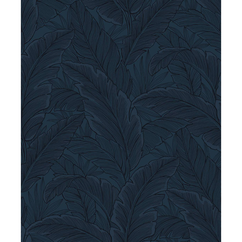 Rouleau de fleurs Armanjit, Bleu marine