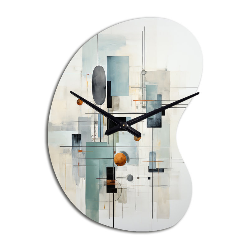 Horloge murale grise, Petit