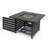 Fernon Square Iron Propane Fire Pit Table with Hidden Fuel Tank-42234216