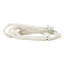 3' White Bead Novelty Garland