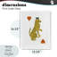 «Leopard & Hearts Card», reproduction imprimée sous verre, conception de Svetlana Aleynikova-1635926321-1635926734