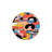 Cartoon Characters Theme Pattern Woven Base and Washable Area Rug-1046066125