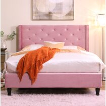 Rosdorf Park Villeda Upholstered Standard Bed & Reviews