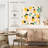 Arney Lemon And Flowers Pattern-109208187