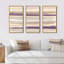 Shape Of Glam Mauve III - Shabby Elegance, ensemble de 3 toiles encadrées-2057813640-2057813644