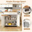 Îlot de cuisine Clemmie-2125024265