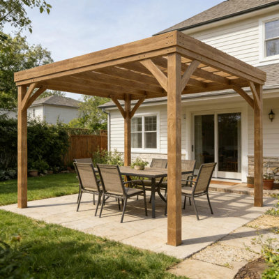 Backyard Gazebo,Grape Vine Gazebo,Outdoor Wooden Pergola