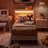 Chadijah Modern Style PU Leather Upholstered Bed with Adjustable Headboard & RGB LED Lights-2146255449-2146255455