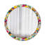 Huldar Glass Flat Wall Mirror