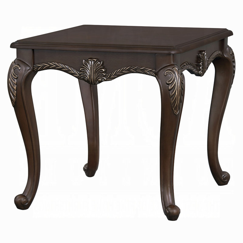 Table de bout rectangulaire en cerisier Brooklana