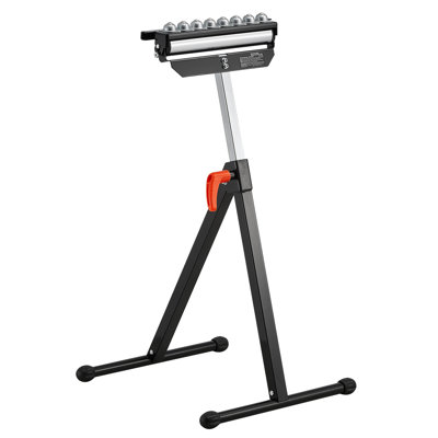 Support à roulettes pliant, capacité de charge maximale de 300 lb réglable de 26,8 à 42,5 po pour le travail du bois