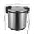 Heavy Duty Electric Rice Warmer With Rice Spoon Silver